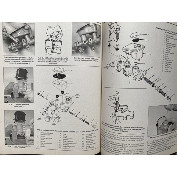 Haynes General Motors Repair Manual 1982-1994 #38015(766) Reference Book - Picture 9 of 10